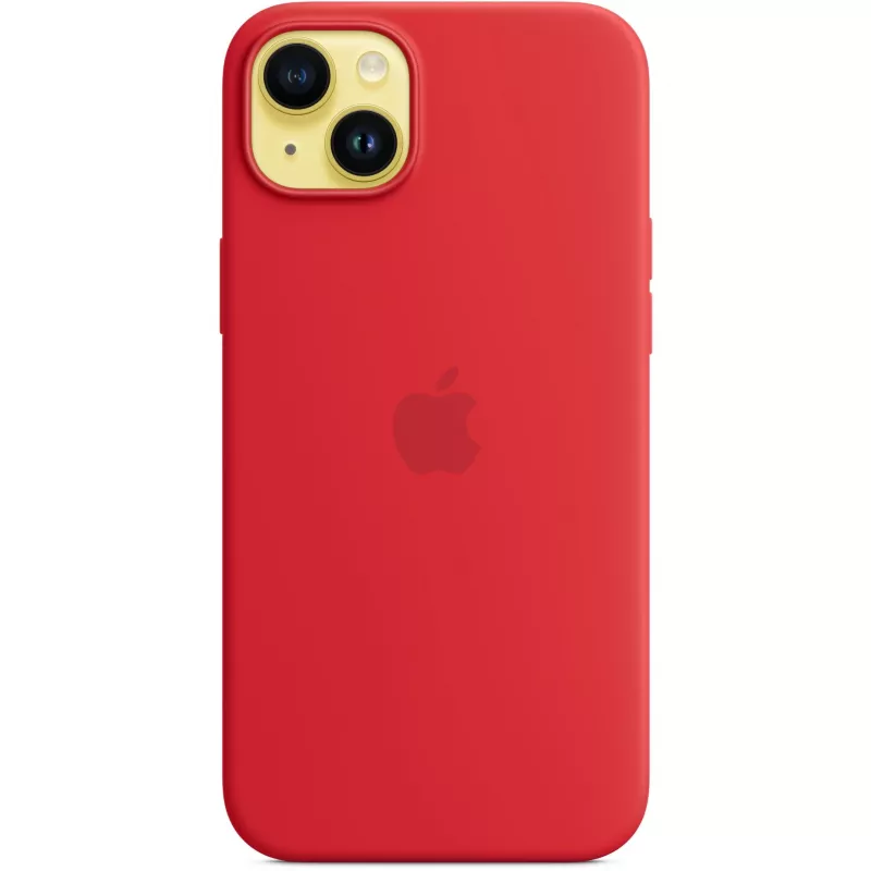 Apple iPhone 14 Plus Silicone Case with MagSafe - (PRODUCT)RED