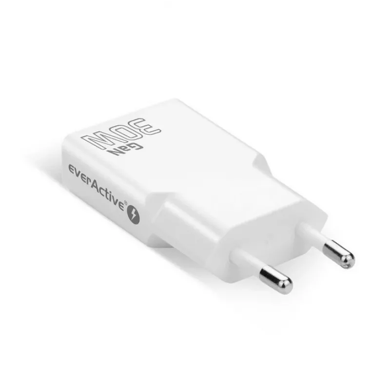 Universal USB Wall Charger everActive SC-380Q Super Slim QC 3.0 — Quick Charge 3.0, compact design