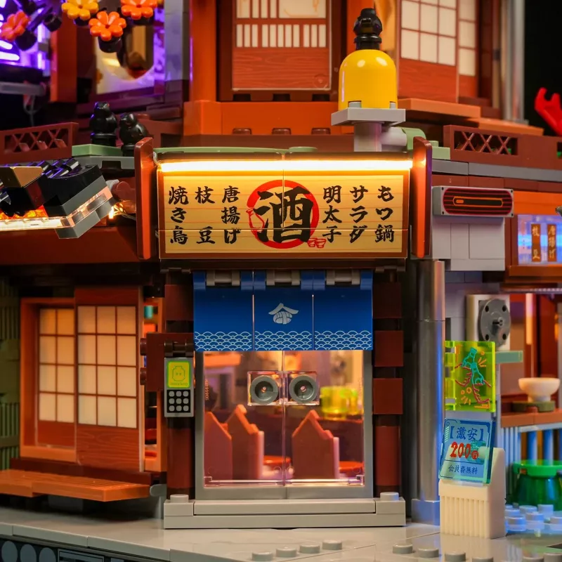 Cyberpunk Neoncity - Izakaya , Construction Toy