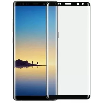 Tempered Glass Screen Protector Devia for Samsung Galaxy Note8 — 3D Curved, Black