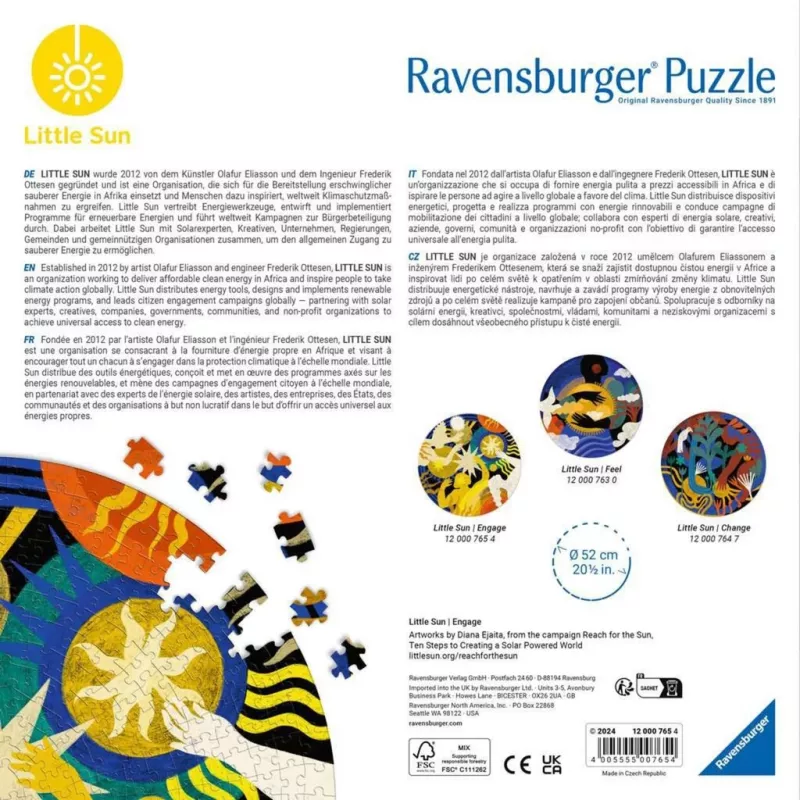 Puzzle Little Sun - Engage (500 Pieces)