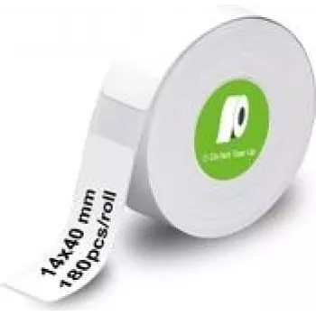 Label roll Olympia 6311 — 14 mm × 40 mm white adhesive labels, 180 pcs