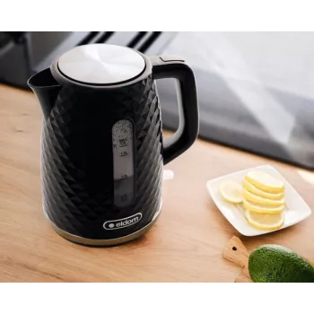 NELO kettle, capacity 1.7 l, power 2000 W, black