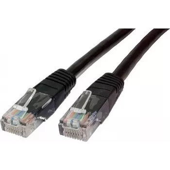 MediaRange - Patch-Cable - RJ-45 (M) to RJ-45 (M) - 2,0m - Shielded - CAT 6 - Black (MRCS125)