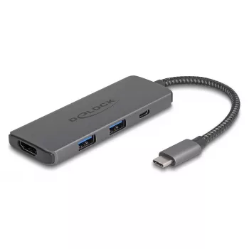 DeLOCK USB Type-C Docking Station 8K HDMI USB PD 3.0 100 W