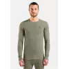 ODLO BL TOP crew neck l/s ACTIVE WARM long-sleeved thermal underwear, size M, grey