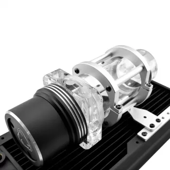 Singularity Computers Protium Reservoir 100mm - Acrylic, black