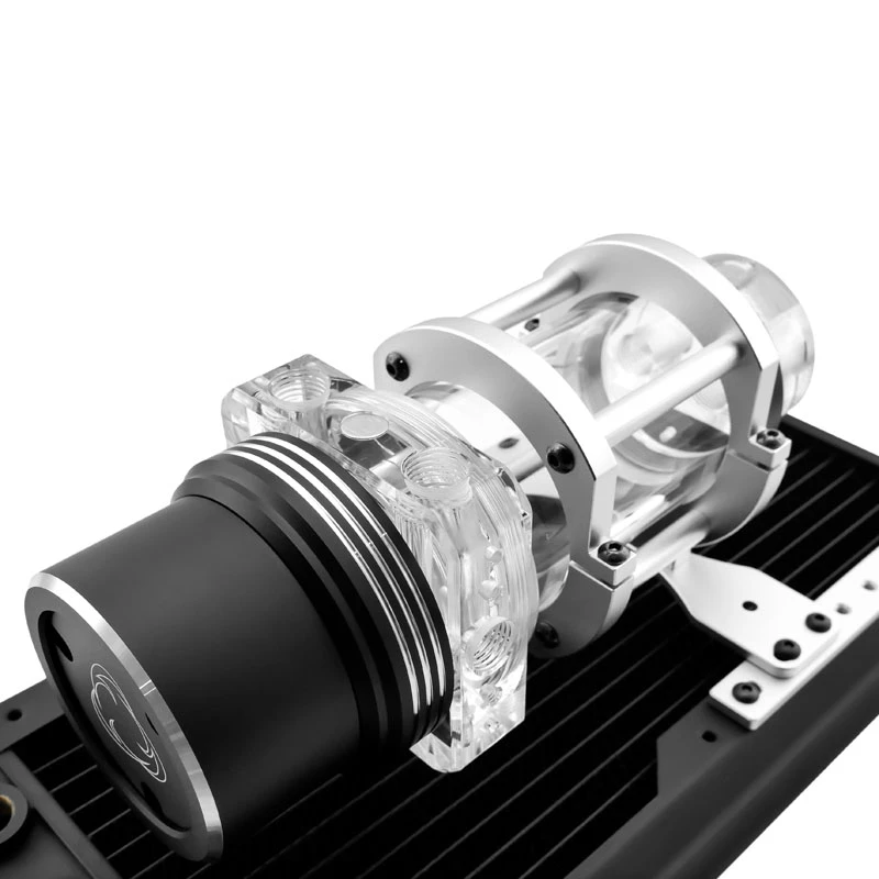 Singularity Computers Protium Reservoir 100mm - Acrylic, black