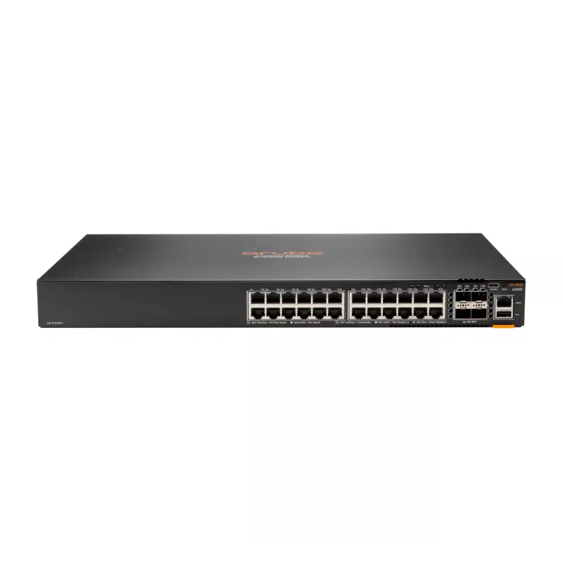 HPE Aruba Networking CX 6200F 24G 4SFP+ Switch - managed
