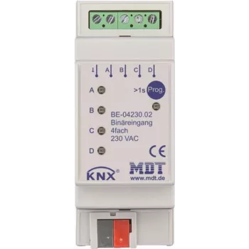 MDT BE-04230.02 Binary Input 4-way, 2TE, REG (BE-04230.02)