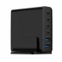 GEMBIRD mobile device charger TA-UC-2A4C-PD75-01-BK — 75W, 4× USB-C + 2× USB-A, PD & QC3.0, 6-device simultaneous, 1.5 m cable, black