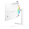 Curved monitor Arozzi Nova 49 inch (124.5 cm) Dual QHD 5120×1440 LED VA, 32:9, 4 ms, USB hub, speakers, white