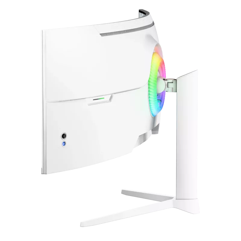 Curved monitor Arozzi Nova 49 inch (124.5 cm) Dual QHD 5120×1440 LED VA, 32:9, 4 ms, USB hub, speakers, white