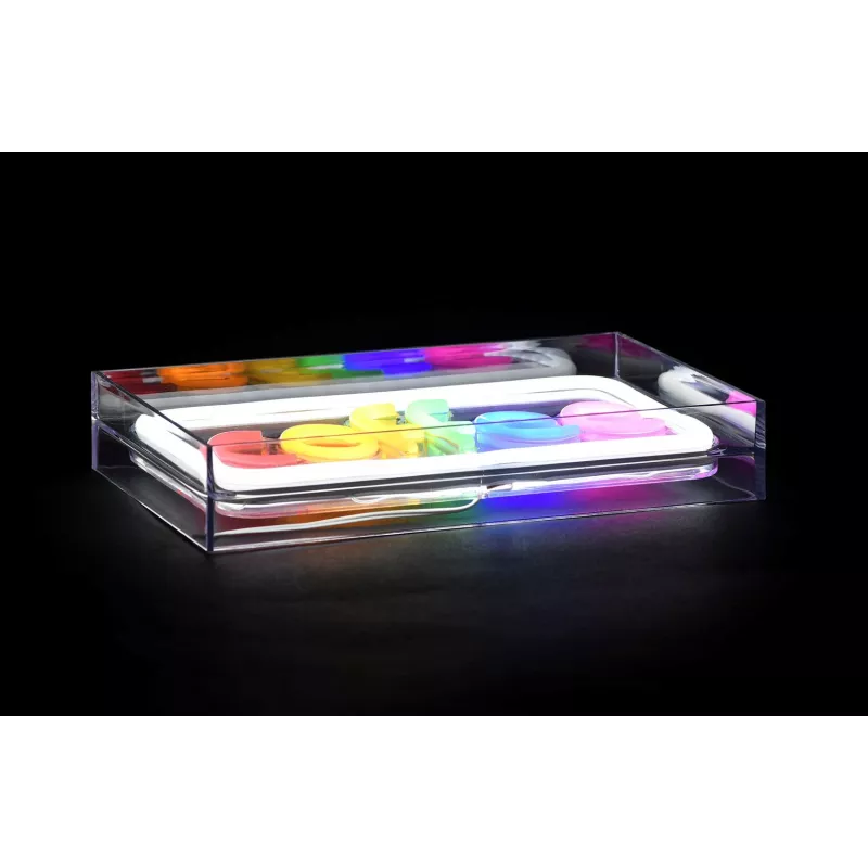 Neon LED sign ActiveJet AJE-NEON COFFEE, multicolour, USB 5V, surfaced mount, AS plastic frame
