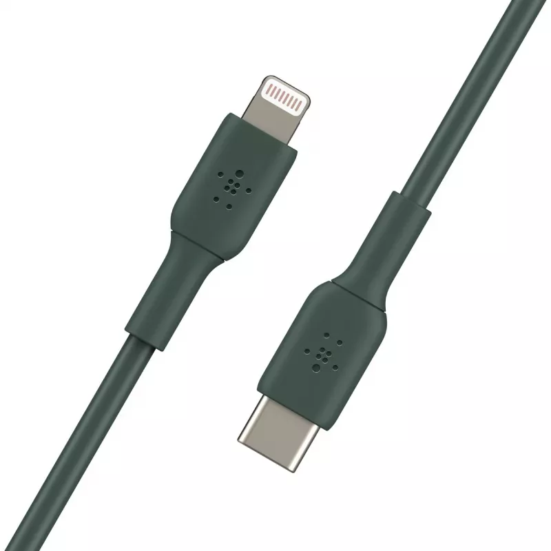 Cable Belkin CAA003bt2MBK 2 m Black Lightning USB C 60 W