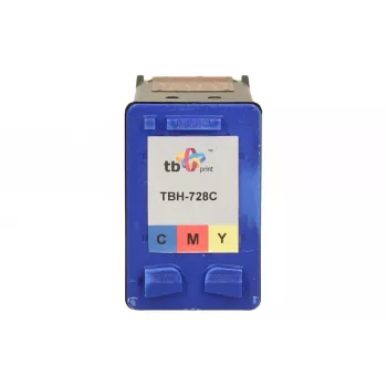 Ink TBH-728C (HP No. 28 - C8728A) Color remanufactured