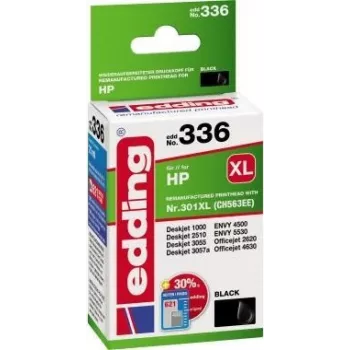 edding printer cartridge EDD-336 black compatible with HP 301XL CH563EE