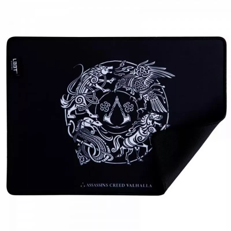 L33T Gaming 1830142 Assassins Creed Mousepad Small, 270x215x3 mm, Black