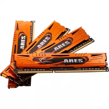 DIMM 32 GB DDR3-1600 (4x 8 GB) Quad-Kit, Memory F3-1600C10Q-32GAO, Ares, INTEL XMP, Lite Retail