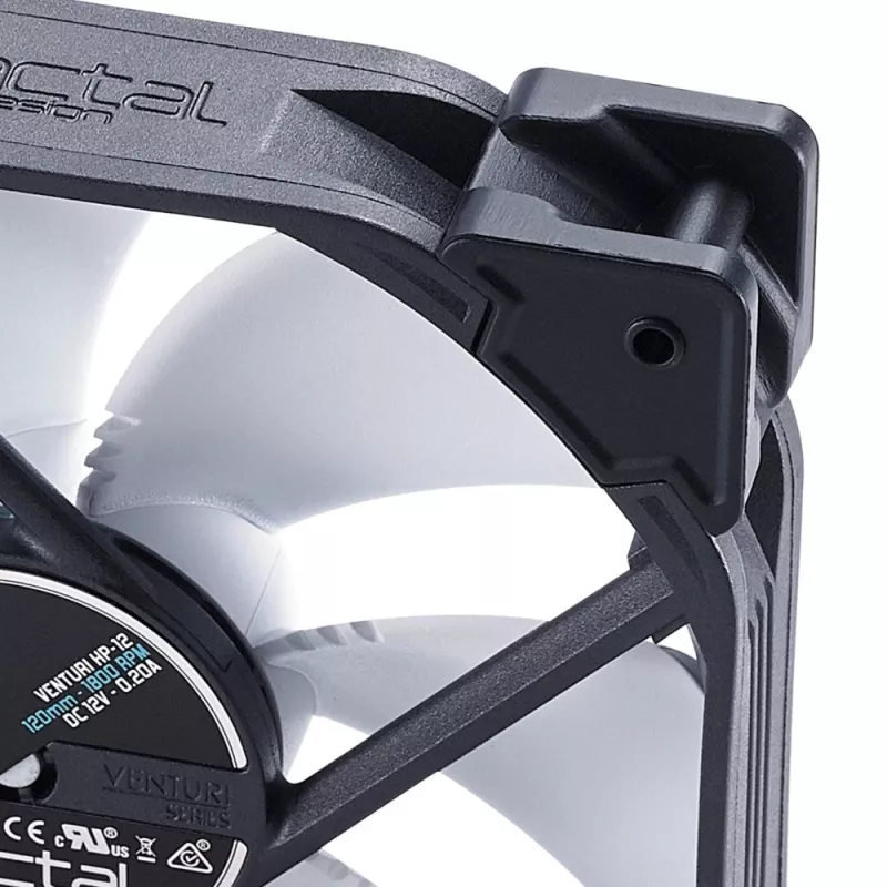 Fractal Design Venturi HP-12 PWM 120mm Case Fan - Black