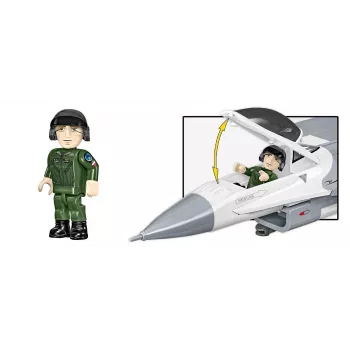 Construction set Cobi F-16C Fighting Falcon — 463 pieces, scale model building kit