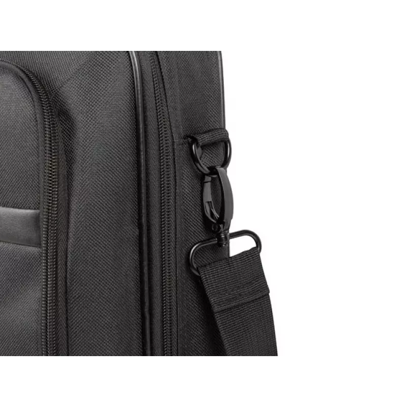 Briefcase NATEC Boxer Lite 39.6 cm (15.6 inch) – polyester, 2 compartments, shoulder strap, 410×305×65 mm, 750 g