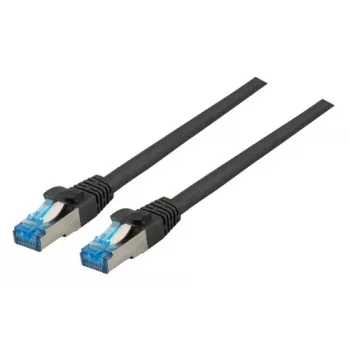 EFB-Elektronik RJ45 Patch Cable Cat.6A S/FTP TPECat.7 Raw Cable superflex black 5m Manufacturer: EFB Elektronik (K5525FSW.5)