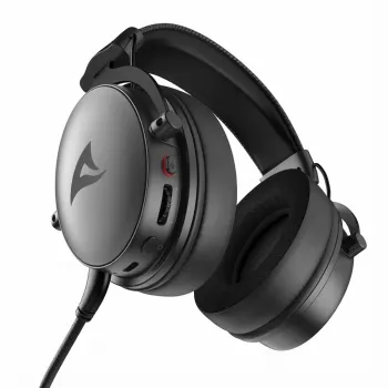 Desktop headset Sharkoon Skiller SGH40W black – wireless gaming headset, on-ear design
