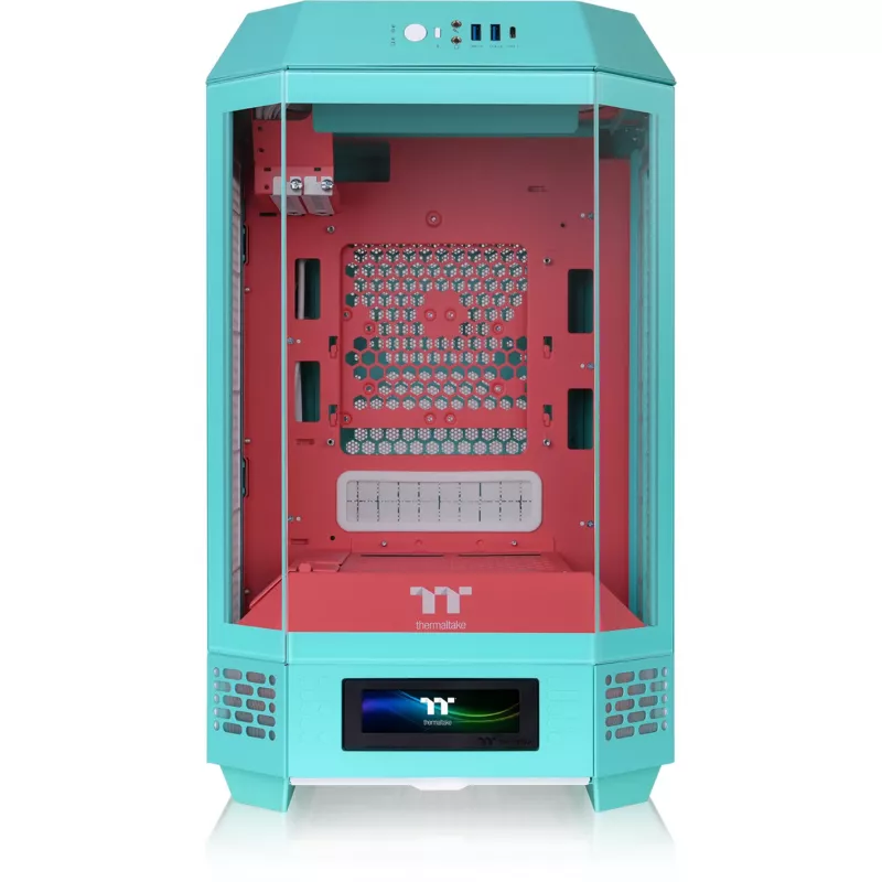 The Tower 250 , Tower-Enclosure mint/beere, Tempered Glass