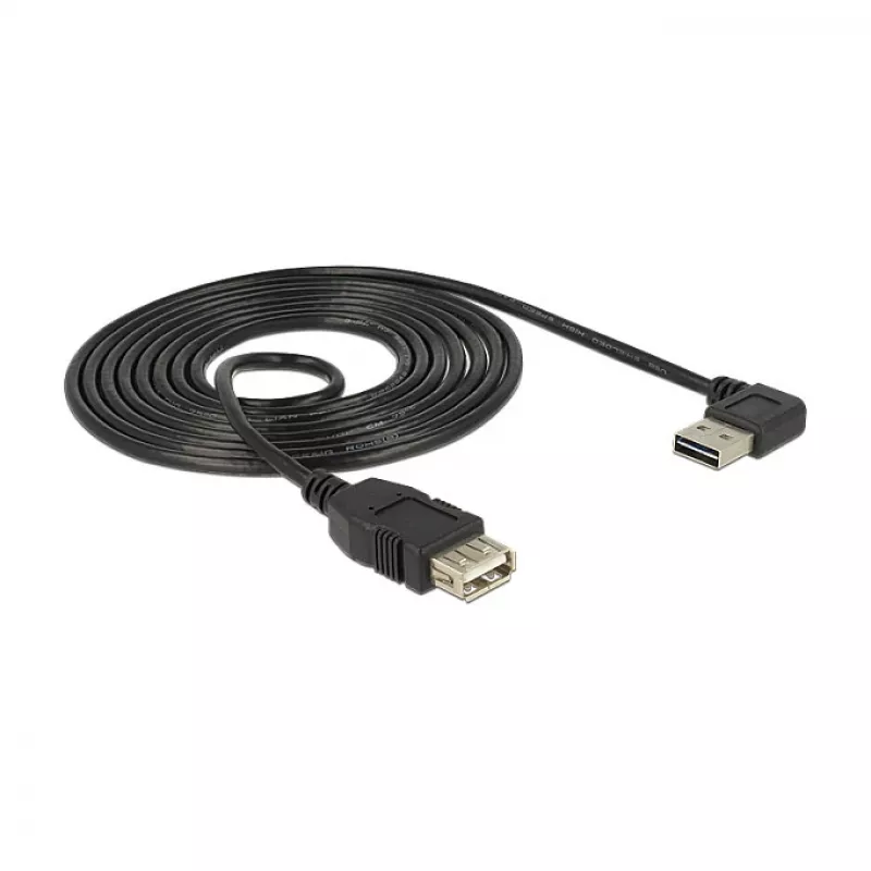 USB Cable DeLOCK 2m USB 2.0-A to USB 2.0-A Black