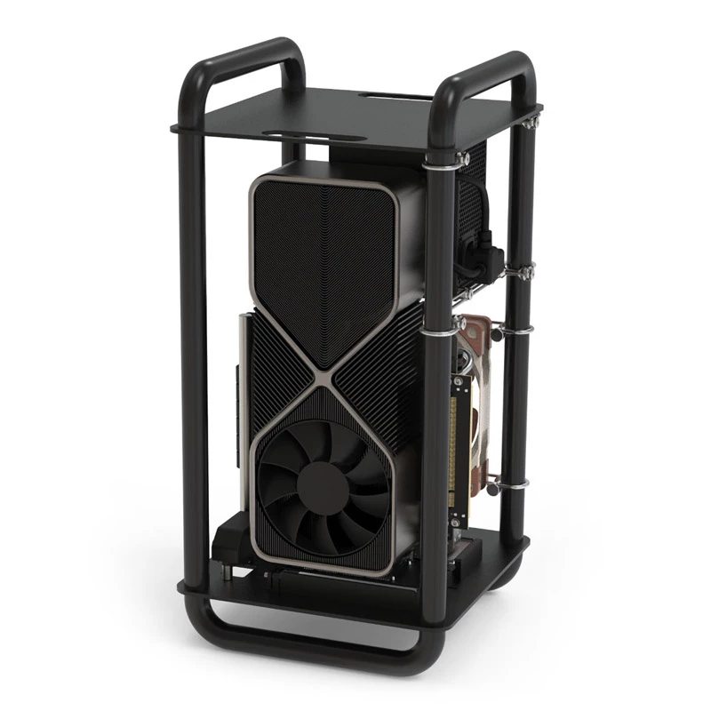 Computer Case Streacom DA6 XL Mini-ITX black