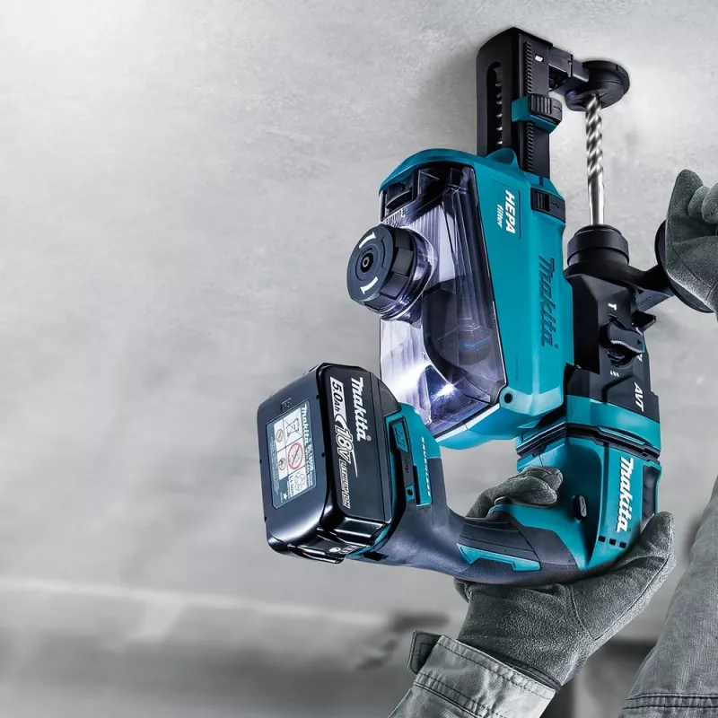 Battery-Combination Hammer DHR182ZU, 18Volt, Rotary Hammer Blue/black, Bluetooth, without Battery and Charger