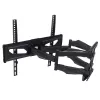 Wall TV mount MACLEAN MC-781 for 66–177.8 cm (26–70 inch) screens, tilt -12–2°, VESA 100x100–400x400, max load 45 kg, black