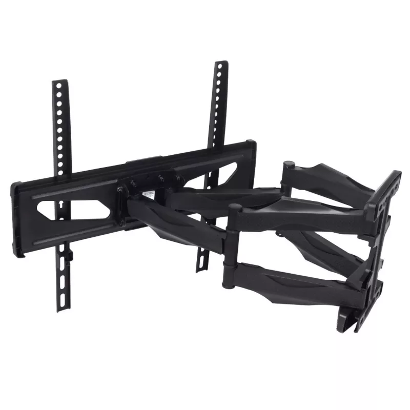 Wall TV mount MACLEAN MC-781 for 66–177.8 cm (26–70 inch) screens, tilt -12–2°, VESA 100x100–400x400, max load 45 kg, black