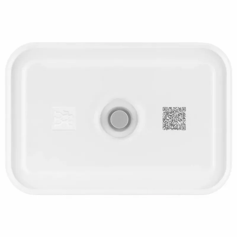Lunch container ZWILLING FRESH & SAVE 1 L, plastic with silicone seal, grey/white