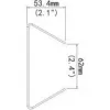 Pole Mount ALLNET ALL-CAM24xx for secure outdoor camera installation