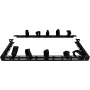 Rack accessory Lanview RAO220BL Black 0.5U 19 inch