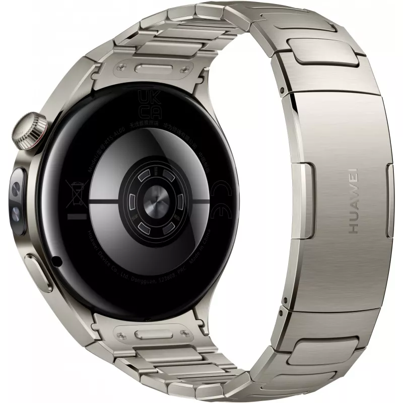 Smartwatch HUAWEI WATCH 5, 1.5 inch AMOLED, 466×466, 46mm titanium case, Wi‑Fi, GPS, Silver