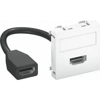 OBO Bettermann Multimedia Carrier HDMI 45x45mm pure white MTG-HD F (6104826)