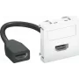 OBO Bettermann Multimedia Carrier HDMI 45x45mm pure white MTG-HD F (6104826)