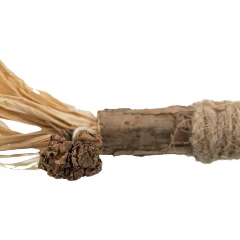 Cat stick Trixie TX-42435 Matatabi with tassels, wood 240 mm, jute material
