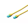 Digitus DK-1511-010/Y Ethernet Patch Cable Yellow