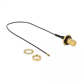 Coaxial Cable DeLOCK 0.2m RP-SMA/MHF IV