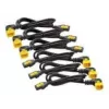 APC Power Cord Kit (6 ea), Locking, C13 to C14 (90 Degree), 1.2m