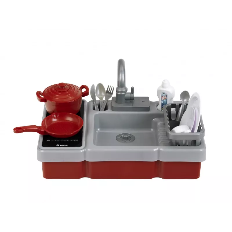 Toy sink with water function and light KLEIN model 7110 – children's play kitchen accessory