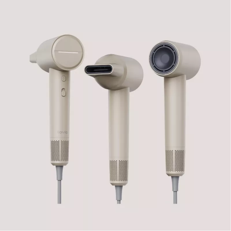 Hair dryer Lovio LVHD001BE with ionization AirFlow