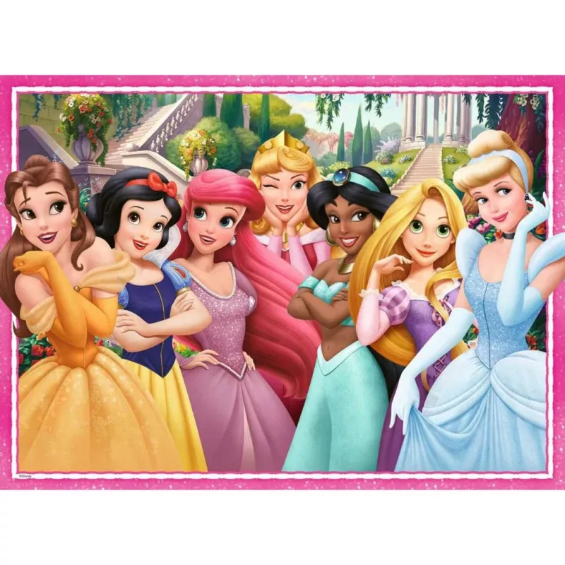Children's jigsaw puzzle Ravensburger Disney Princess “Life is a fairy tale” — 100 pieces, for kids