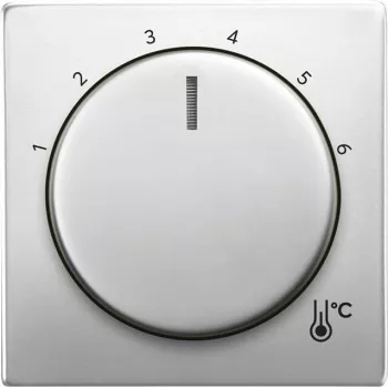 Busch-Jaeger 1794 R-866 Cover Plate for Sensor Holder & -Socket Stainless Steel (2CKA001710A4203)