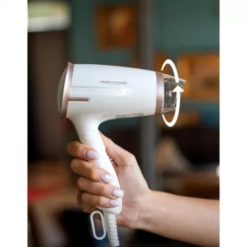 ProfiCare PC-HT 3009 1400 W Champagne, White