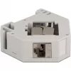 Delock - Modularadapter - DIN rail-mountable - CAT 6a - STP - Grey - 1 Connector (86014)
